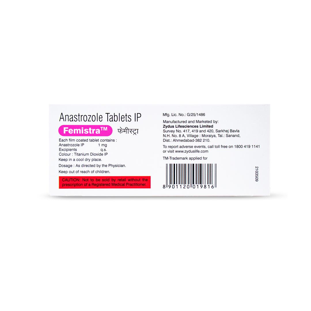 Anastrozole Tablets - 1mg